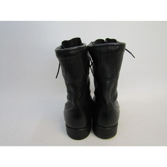 Ro Search Mens Size 6 R Black Leather Soft Toe Laces Tactical Work Boots main image 10
